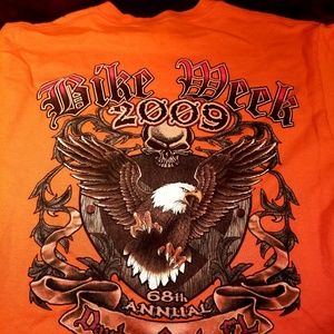 2009 Vintage Harley Davidson  Daytona Bike Week Tee ~LN~M